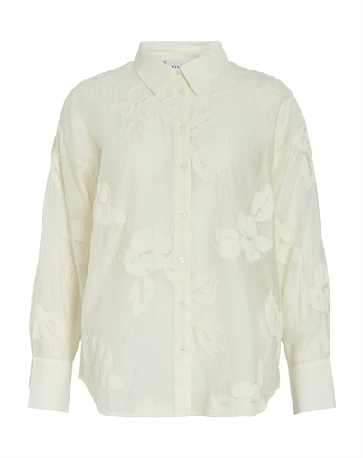 Vila - VIBeka Flower Bluse - Birch
